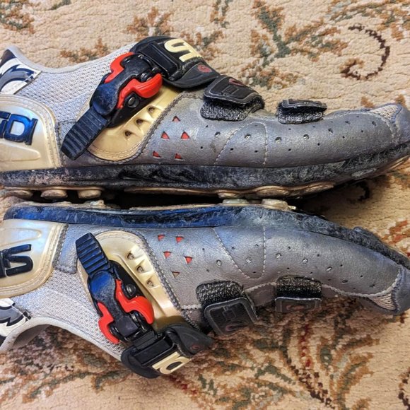 Sidi Trace 2 MTB Cycling Shoes Gray/Black EU Size 42.5 - Picture 5 of 8